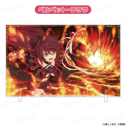 『テイルズ オブ シリーズ』アクリルビジュアルボード【ベルベット・クラウ(精霊装)】
