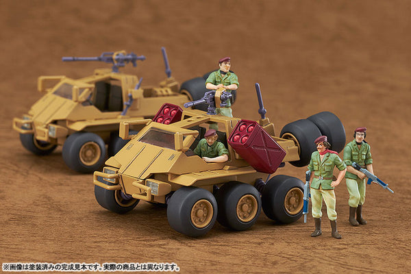 『太陽の牙ダグラム』 COMBAT ARMORS MAX05 1/72 Scale ブロムリー JRS ネイティブダンサー 指揮官タイプ&ミサイルポッドタイプ