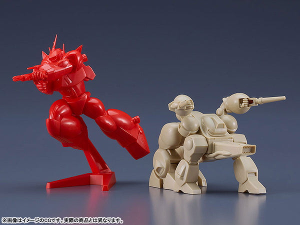 『銀河漂流バイファム』PLAMAX MF-82 minimum factory 銀河漂流バイファム ネオファム & ディゾ ラウンドバーニアンカラーVer.