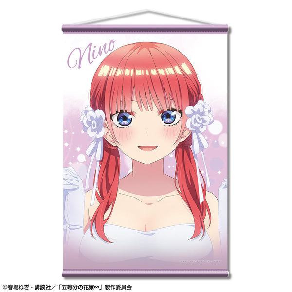 『五等分の花嫁∽』B2タペストリー デザイン02(中野二乃)【202405再販】