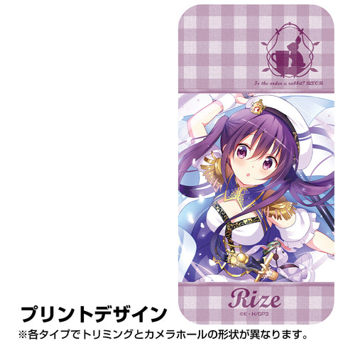 『ご注文はうさぎですか? BLOOM』リゼ 強化ガラスiPhoneケース