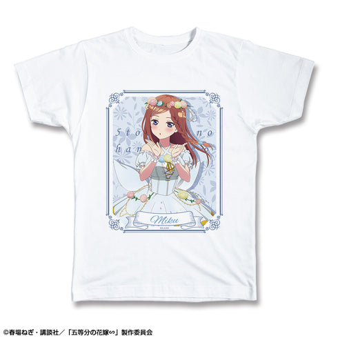 『五等分の花嫁∽』Tシャツ Lサイズ デザイン03(中野三玖/花の妖精ver.)【描き下ろし】