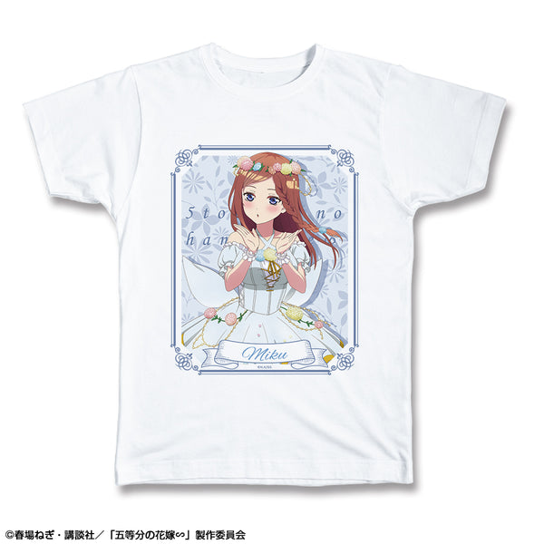 『五等分の花嫁∽』Tシャツ Lサイズ デザイン03(中野三玖/花の妖精ver.)【描き下ろし】