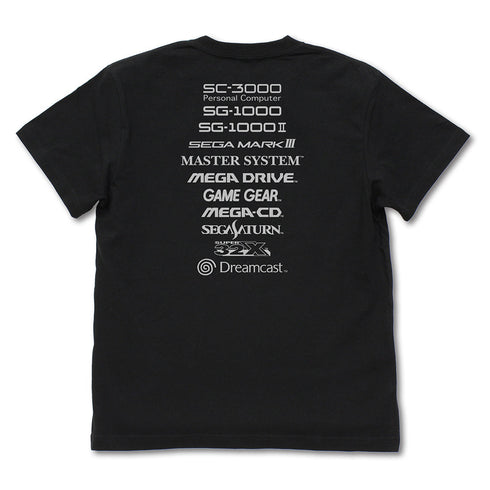 『異世界おじさん』SEGAのハードを選んだ人間が、そういった人生を歩めると思うなよ? Tシャツ BLACK【202406再販】