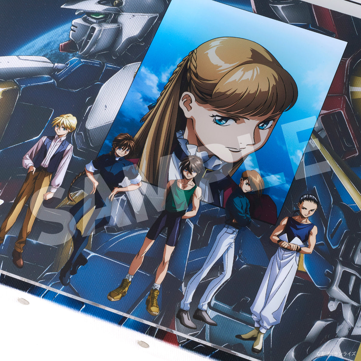 ガンダム30thANIVERSARYCOLLECTIONリトグラフ 新機動戦記ガンダムW&Endless Waltz』30周年レイヤードグラフ(R