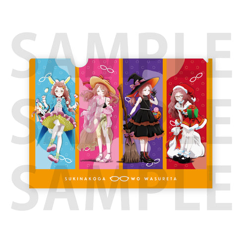 『好きな子がめがねを忘れた』クリアファイル 四季折々の三重さん