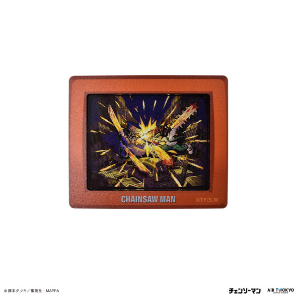 『チェンソーマン』シーンイラストブラウン管テレビ型マグネット6