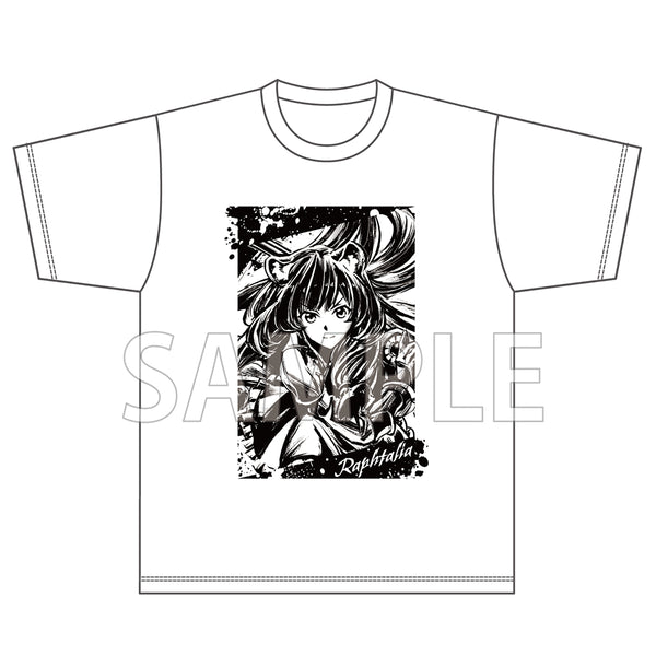 『盾の勇者の成り上がり Season3』水墨画アート Tシャツ ラフタリア
