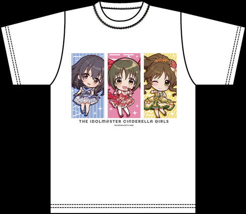 『アイドルマスター シンデレラガールズ』ぷちちょこ グラフィックTシャツ ビビッドカラーエイジ Ver.