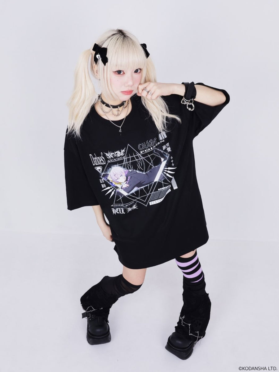 ハンドレッドノート』× QOOZA / 苦瀬 結人 ビックシルエット TEE