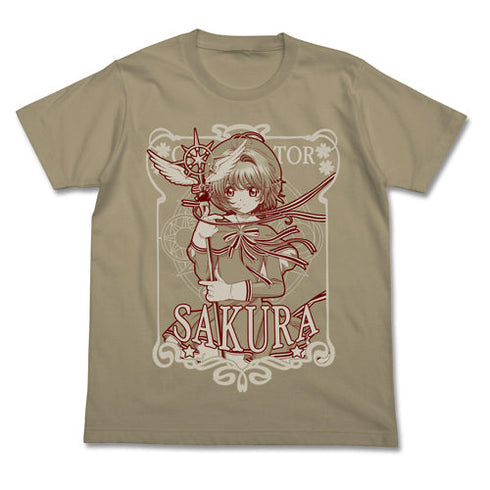 『カードキャプターさくら クリアカード編』クリアカード編さくら Tシャツ【202406再販】