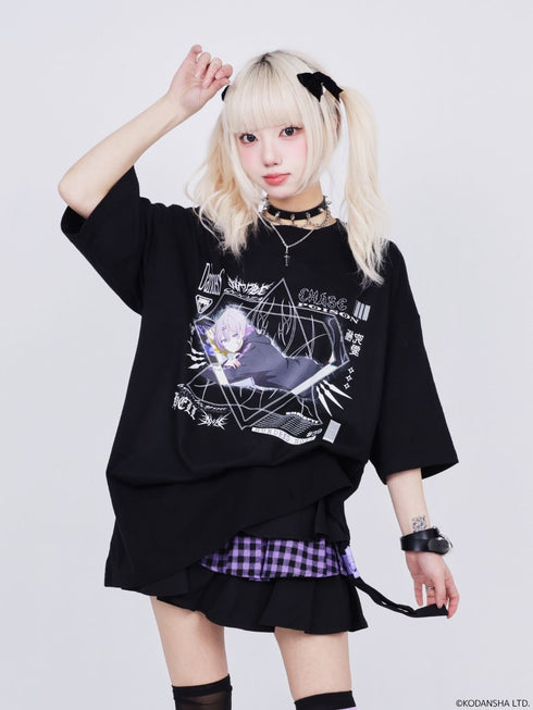 『ハンドレッドノート』× QOOZA / 苦瀬 結人 ビックシルエット TEE