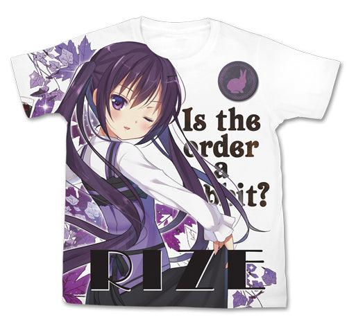 『ご注文はうさぎですか??』リゼ フルグラフィックTシャツ【202405再販】