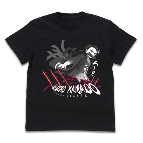 『鬼滅の刃』無限列車編 襧豆子 Tシャツ / BLACK【202405再販】