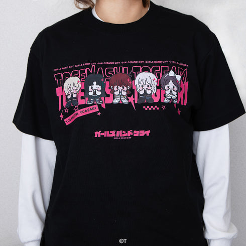 『ガールズバンドクライ』Tシャツ 01.集合