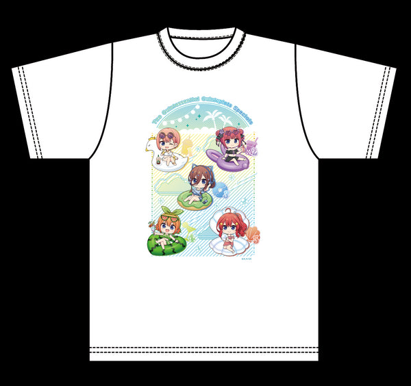『五等分の花嫁∽』ぷちちょこグラフィックTシャツ バカンスver.