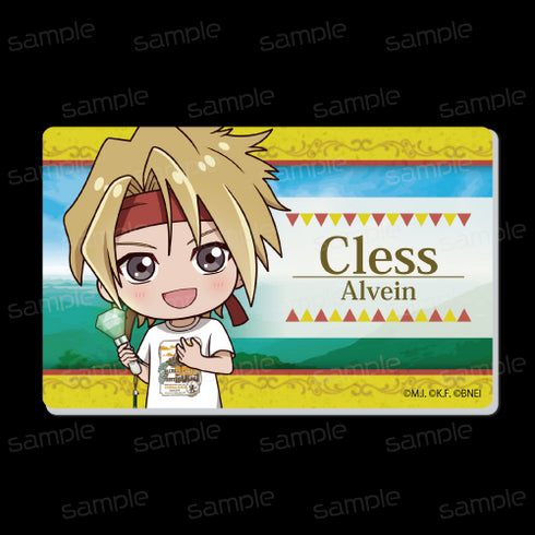 『テイルズ オブシリーズ』名札風アクリルバッジ【ファンタジア】セット