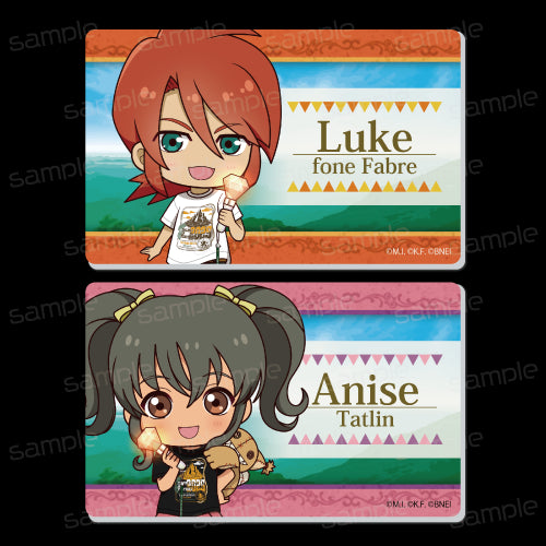 『テイルズ オブシリーズ』名札風アクリルバッジ【ジ アビス】セット