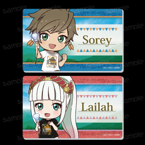 『テイルズ オブシリーズ』名札風アクリルバッジ【ゼスティリア】セット