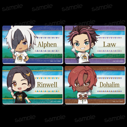 『テイルズ オブシリーズ』名札風アクリルバッジ【アライズ】セット