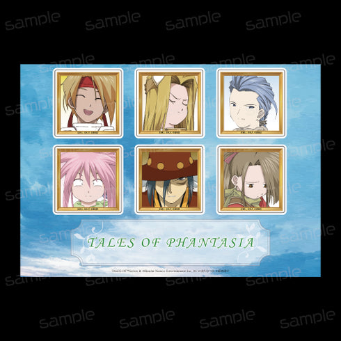 『テイルズ オブシリーズ』ガラスステッカー【ファンタジア】