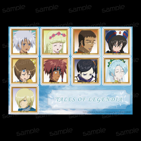『テイルズ オブシリーズ』ガラスステッカー【レジェンディア】