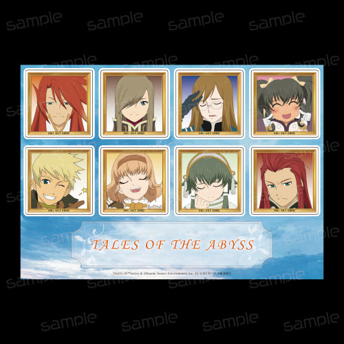 『テイルズ オブシリーズ』ガラスステッカー【ジ アビス】