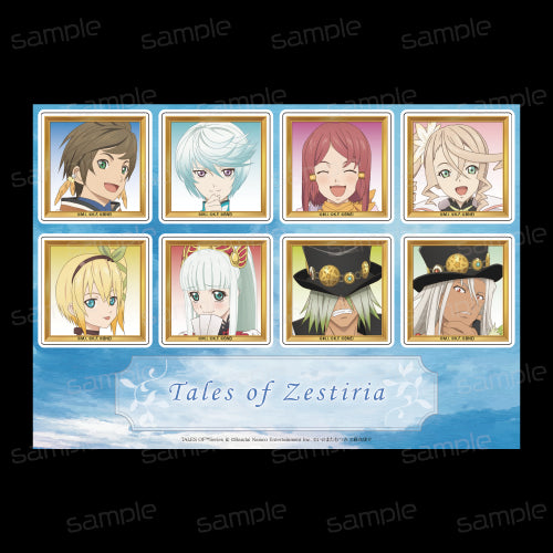 『テイルズ オブシリーズ』ガラスステッカー【ゼスティリア】