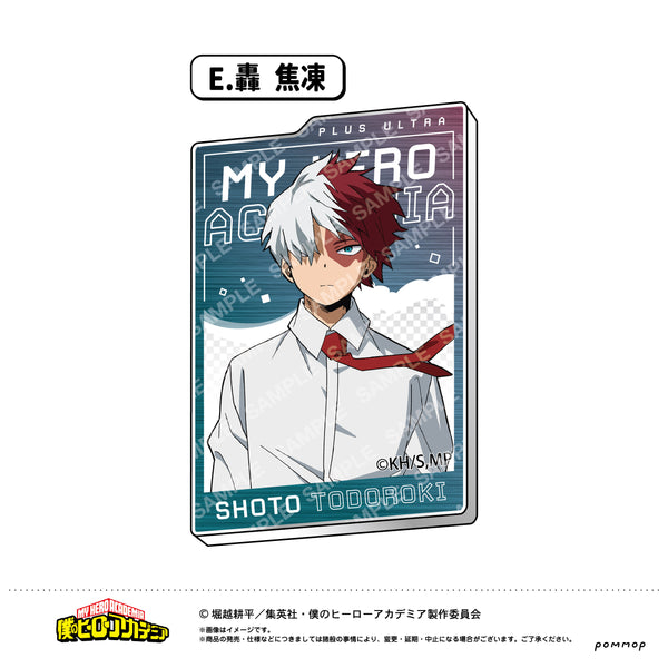 『僕のヒーローアカデミア』アクリルステッカー(E 轟 焦凍)