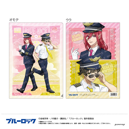 『ブルーロック』クリアファイル(B蜂楽廻&千切豹馬)