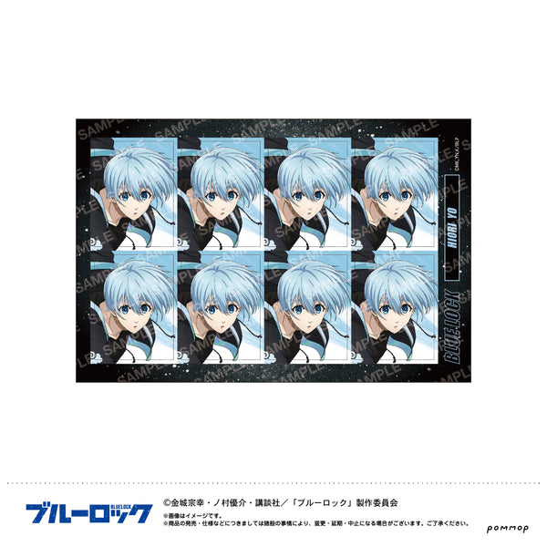 『ブルーロック』証明写真風シール-ナイトサッカー-(H 氷織 羊)