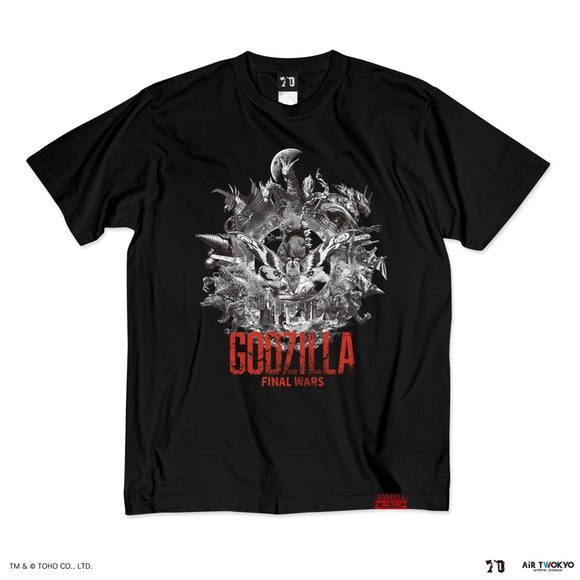『ゴジラ70周年記念』 『ゴジラ FINAL WARS』シーンイラストTシャツ