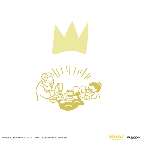 『王様ランキング 勇気の宝箱』シーンイラストTシャツ1
