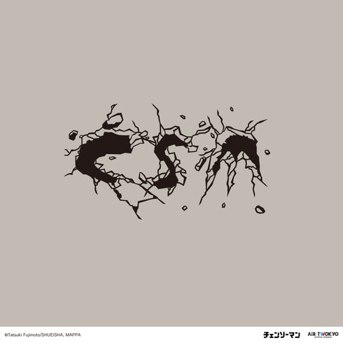 『チェンソーマン』オープニングイラストTシャツ1