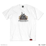『ゴジラ70周年記念』『シン・ゴジラ』シーンイラストTシャツ