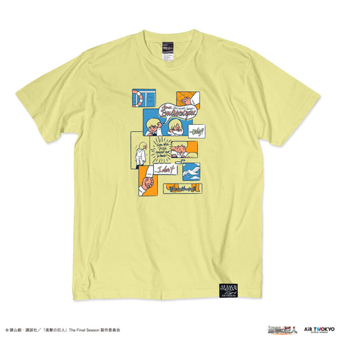 『進撃の巨人』The Final Season 完結編 (前編) イラストTシャツ2 (会いたかったからだ…)