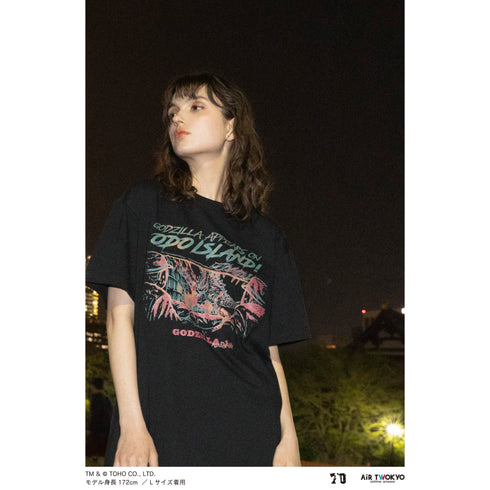 『ゴジラ70周年記念』『ゴジラ-1.0』シーンイラストTシャツ1(大戸島)