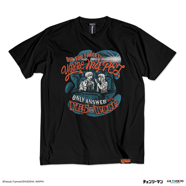 『チェンソーマン』オープニングイラストTシャツ3