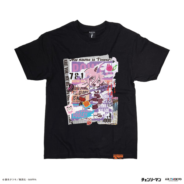 『チェンソーマン』ストリートアートTシャツ(パワー)