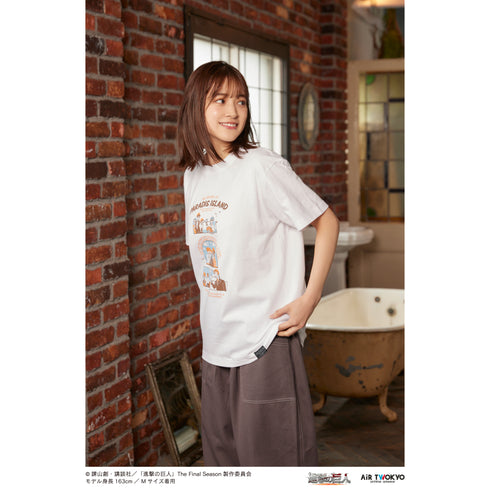 『進撃の巨人』The Final Season 完結編 (後編)イラストTシャツ 4(僕達が見てきた物語)