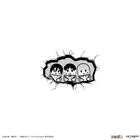 『進撃の巨人 The Final Season 完結編』ポケットTシャツ 超大型巨人