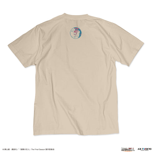 『進撃の巨人』The Final Season 完結編 (前編) イラストTシャツ6 (「君のどこが自由なのか」)