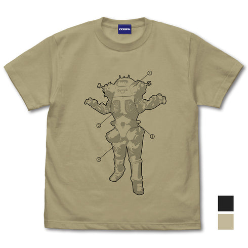 『ウルトラセブン』キングジョー分離図解 Tシャツ SAND KHAKI【202405再販】