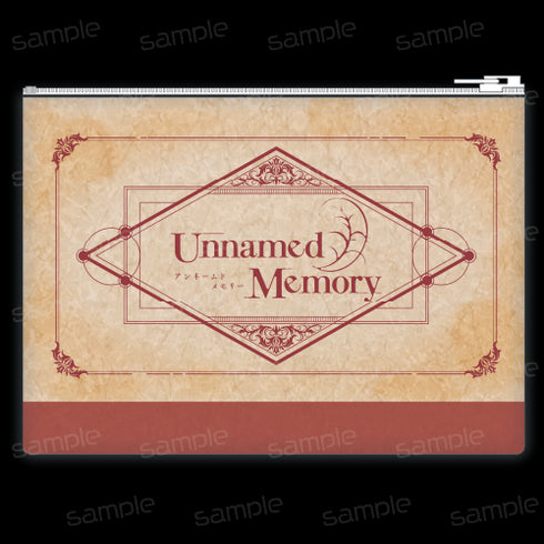 『Unnamed Memory』合皮フラットポーチ【オスカー】