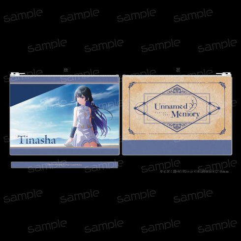 『Unnamed Memory』合皮フラットポーチ【ティナーシャ】