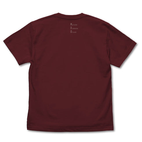 『銀魂』MADAO TシャツVer.2.0/BURGUNDY【202405再販】
