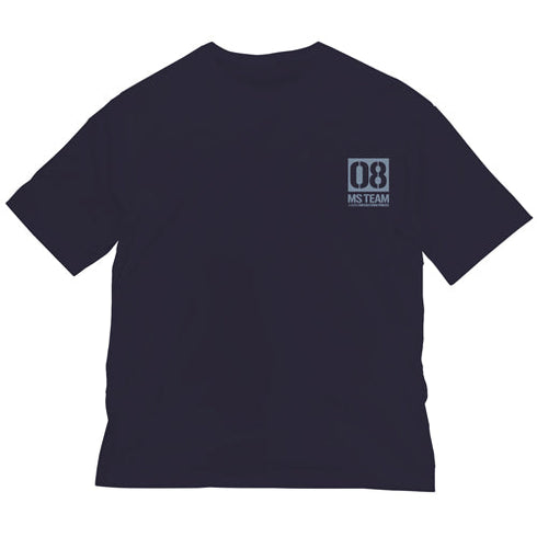 『機動戦士ガンダム第08MS小隊』第08MS小隊 ビッグシルエットTシャツ NAVY【202405再販】