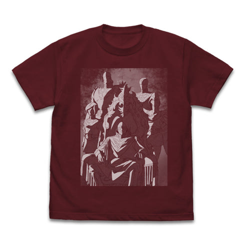 『機動戦士ガンダム』ザビ家 Tシャツ BURGUNDY