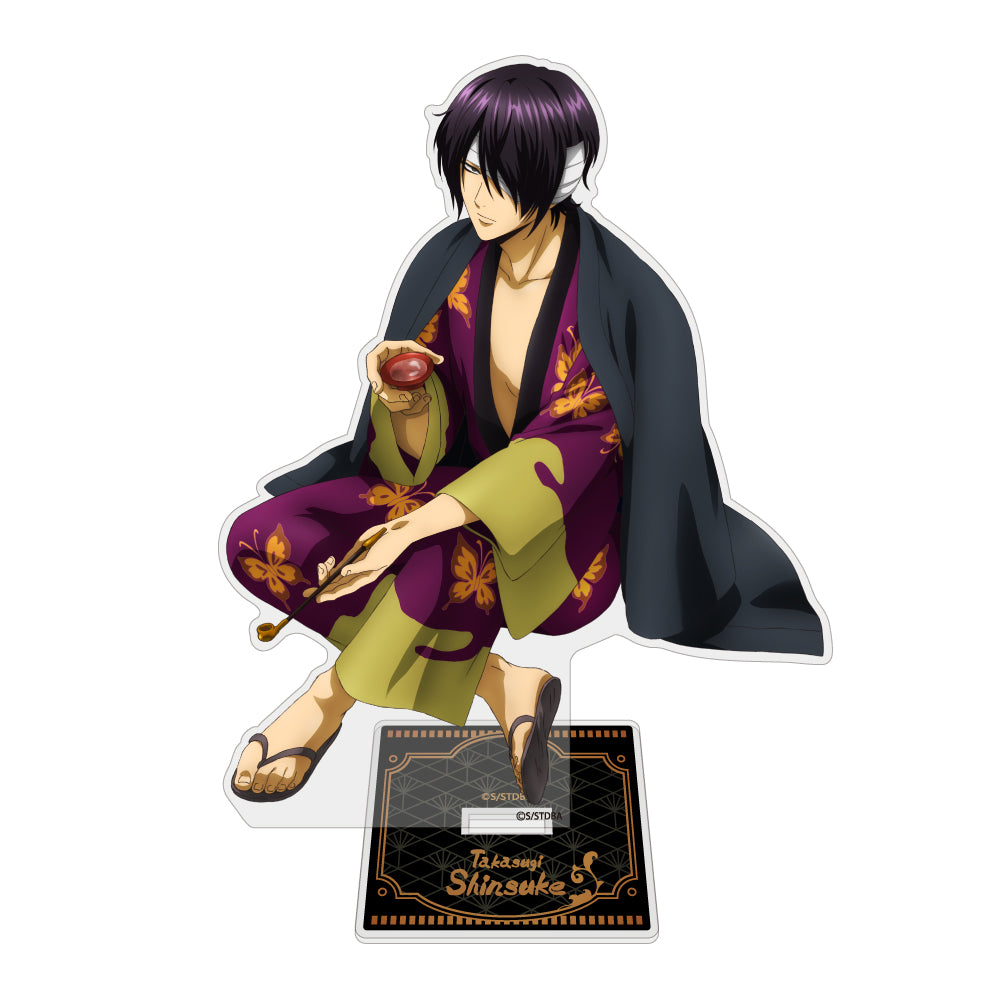 銀魂』高杉晋助 アクリルスタンド（大）高杉と一杯Ver. – Anime Store