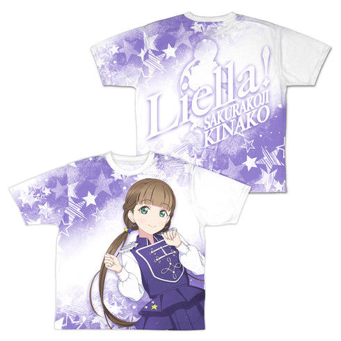 『ラブライブ!スーパースター!!』描き下ろし 桜小路きな子 両面フルグラフィックTシャツ『Sing!Shine!Smile!』Ver.